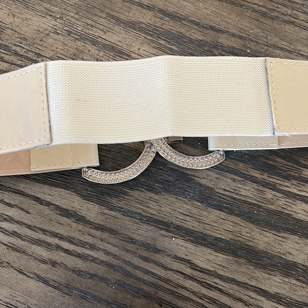 Pearl/white Rhinestone belt - Picture 4 of 7